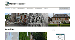 Desktop Screenshot of pazayac.com